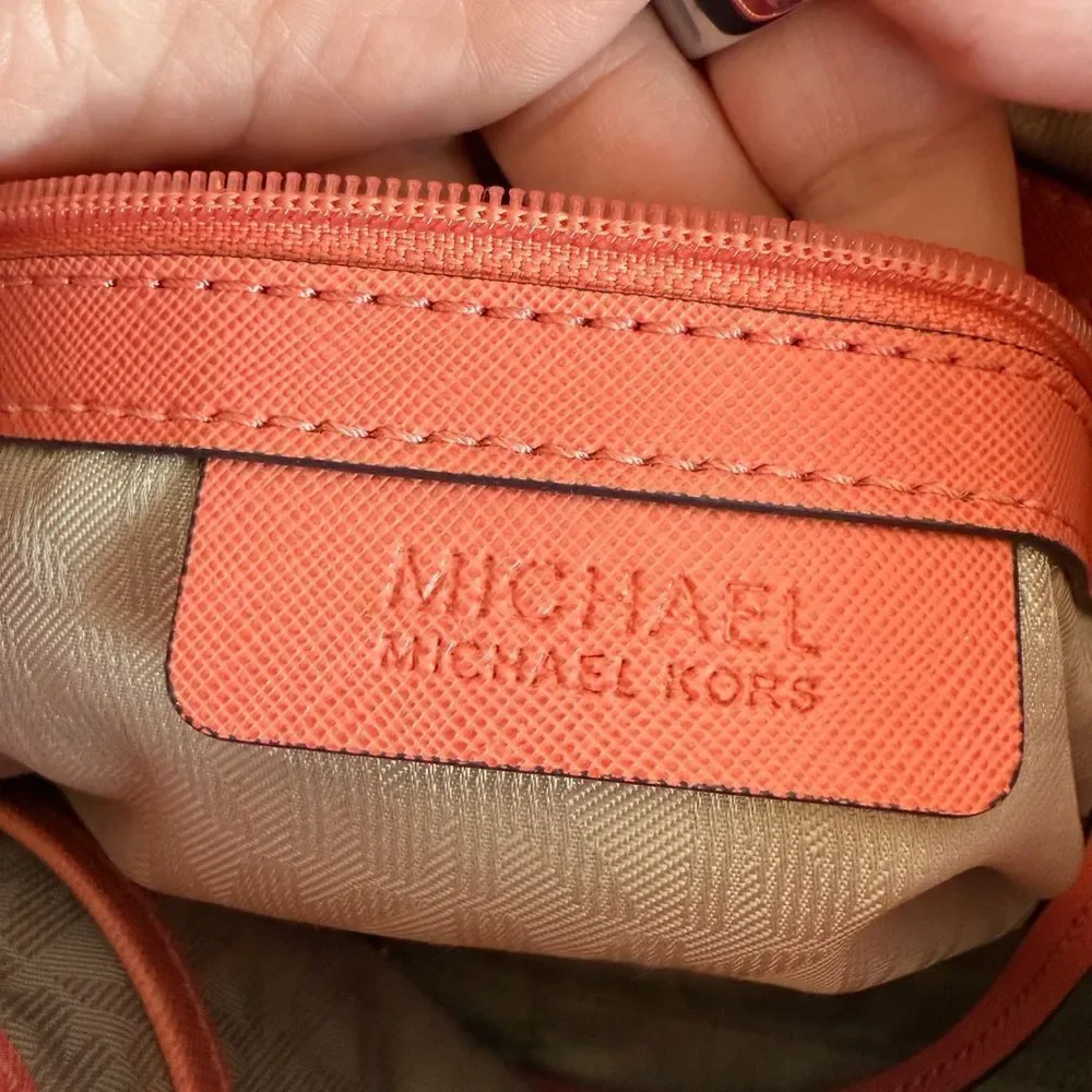 Michael Kors Coral 2 Way Satchel